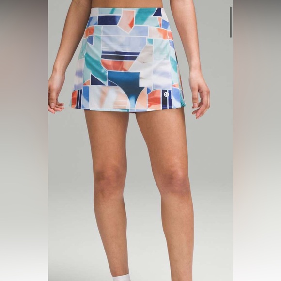lululemon athletica Dresses & Skirts - Lululemon Peek Pleat High-Rise Tennis Skort